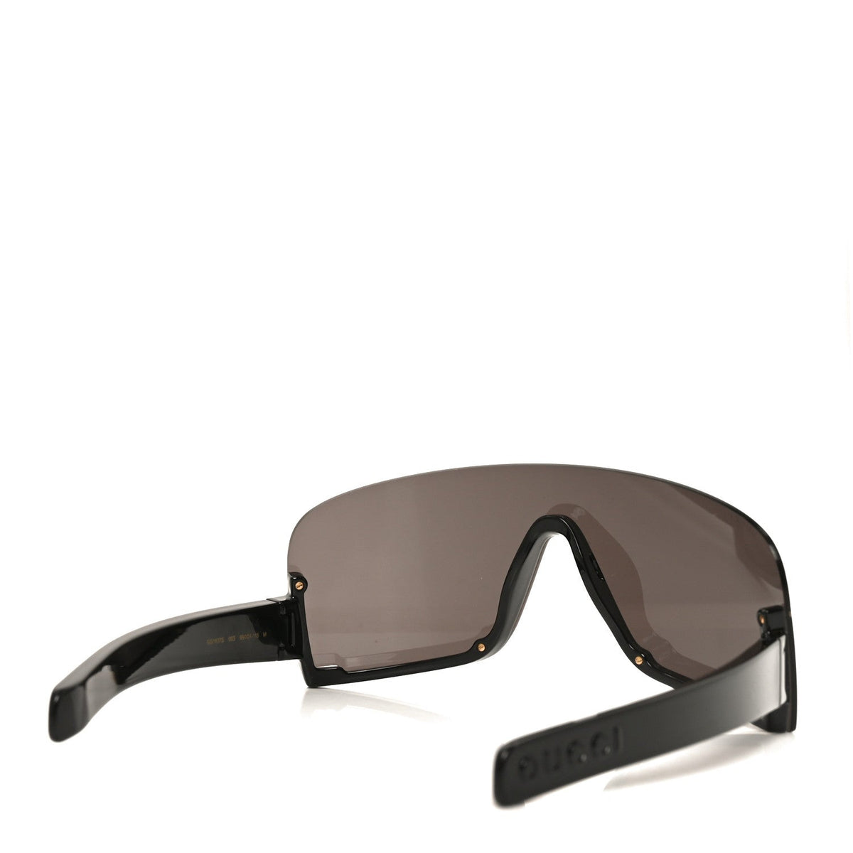 Metal Mask Shaped Frame Sunglasses GG1637S Black