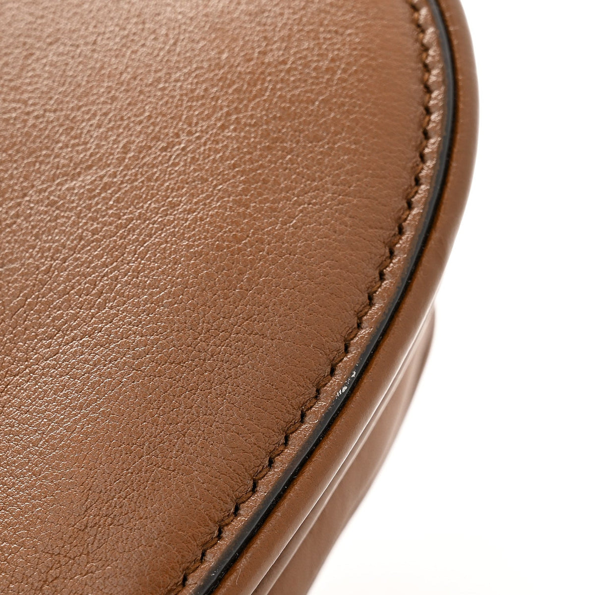 Roxy Calfskin Web Medium Blondie Shoulder Flap Bag Cuir