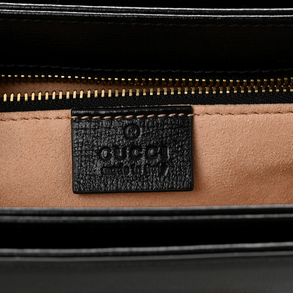 Azalea Calfskin Horsebit 1955 Shoulder Bag Black