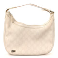 GG Plus Small Hobo White