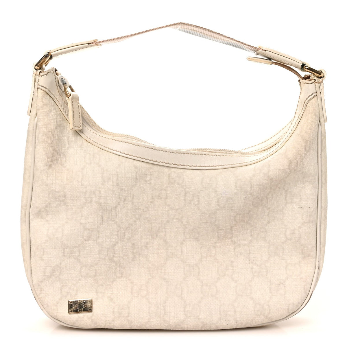 GG Plus Small Hobo White