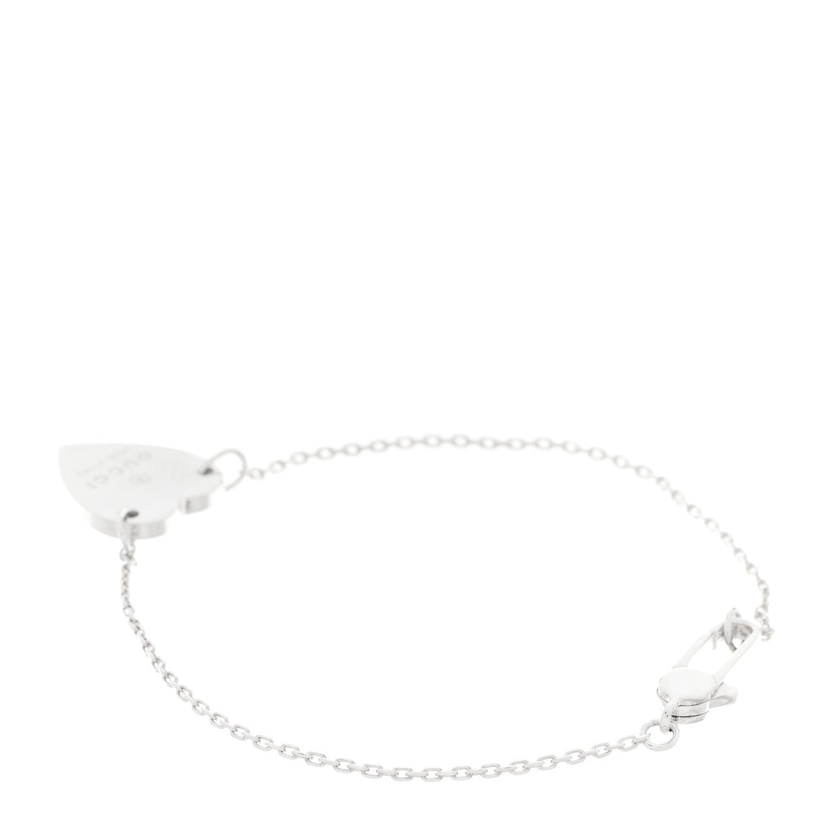 Sterling Silver Trademark Heart Bracelet
