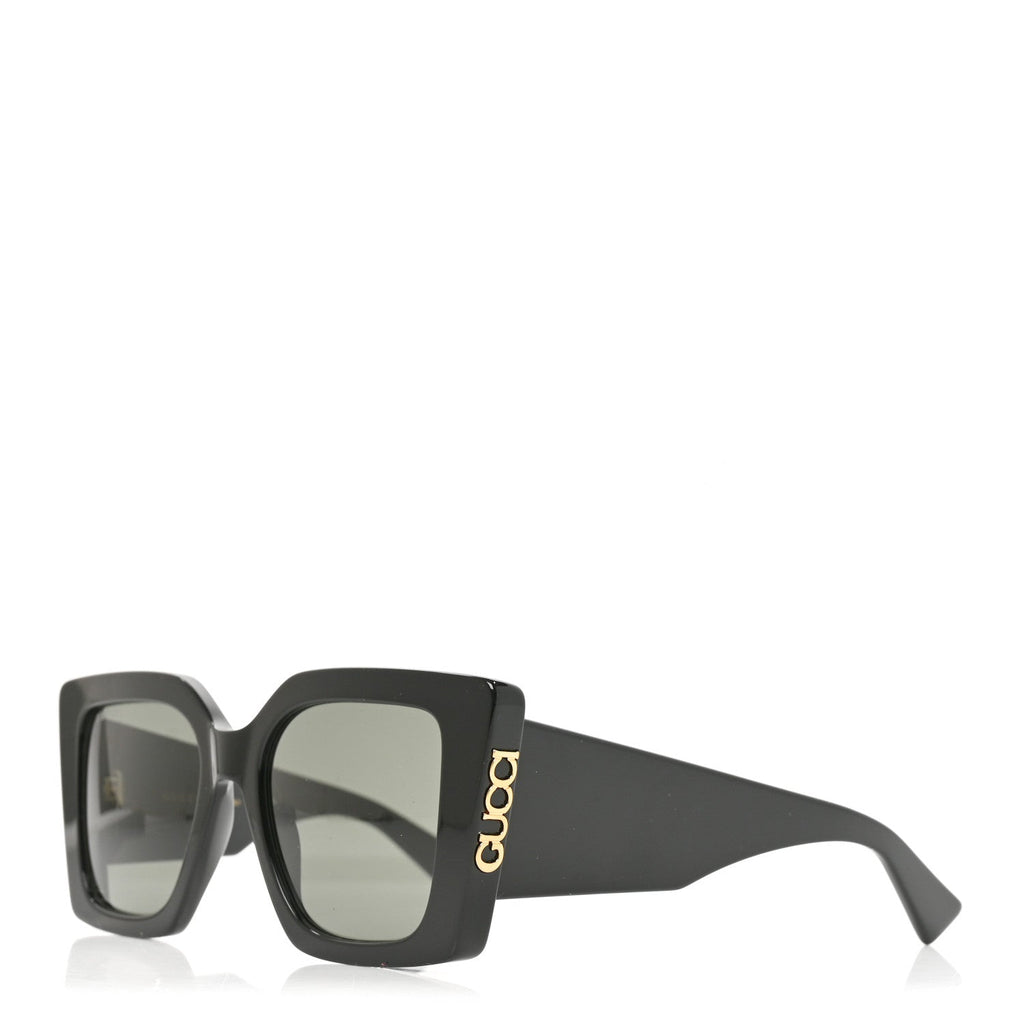Acetate Square Frame Sunglasses GG2039S Black