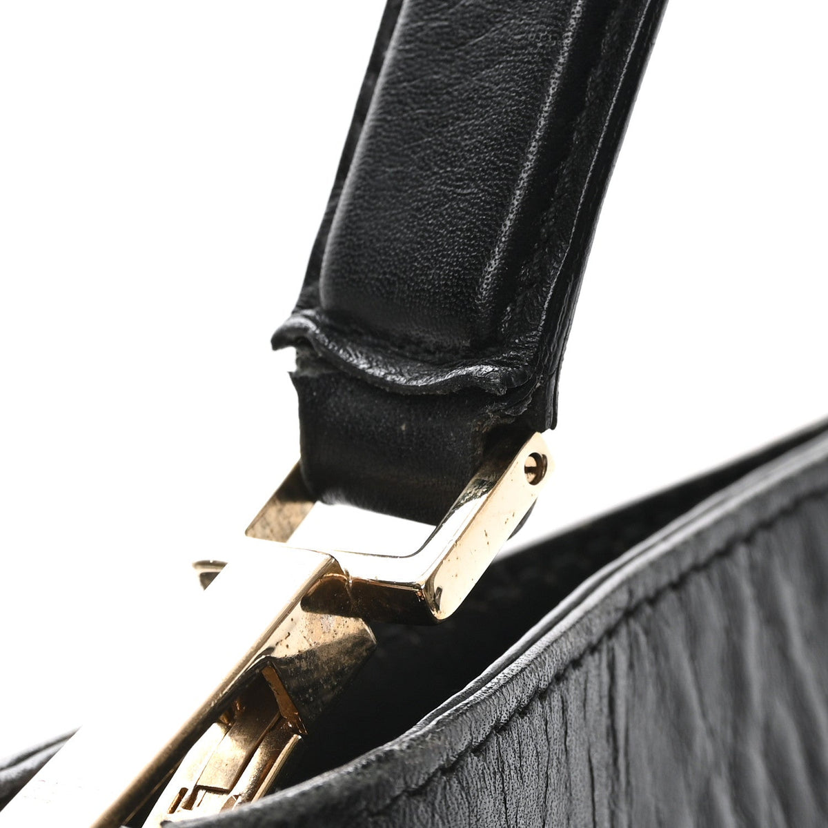 Monogram Shoulder Bag Black
