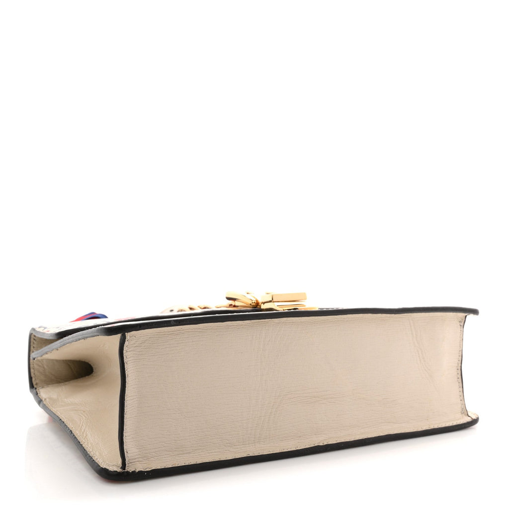 Calfskin Valentine's Day Exclusive Small Sylvie Top Handle Bag Ivory