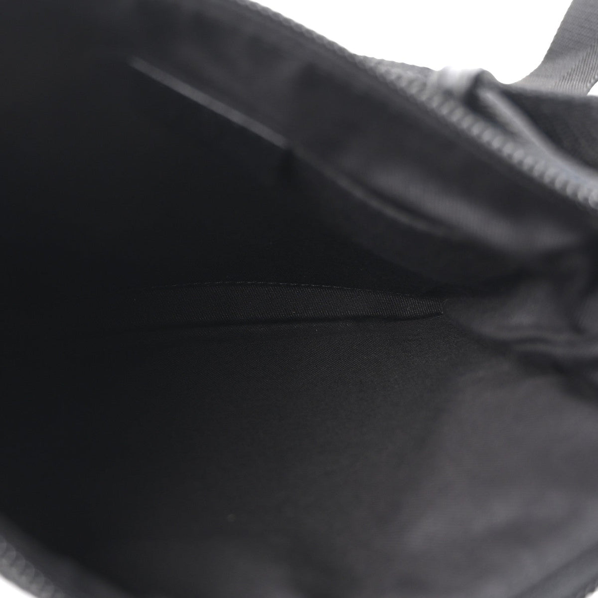 Monogram Small Perforated Messenger Black