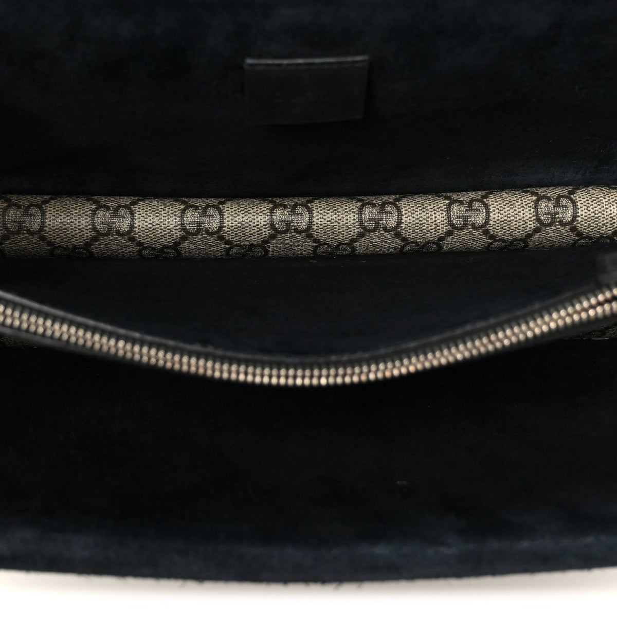 GG Supreme Monogram Small Dionysus Shoulder Bag Black