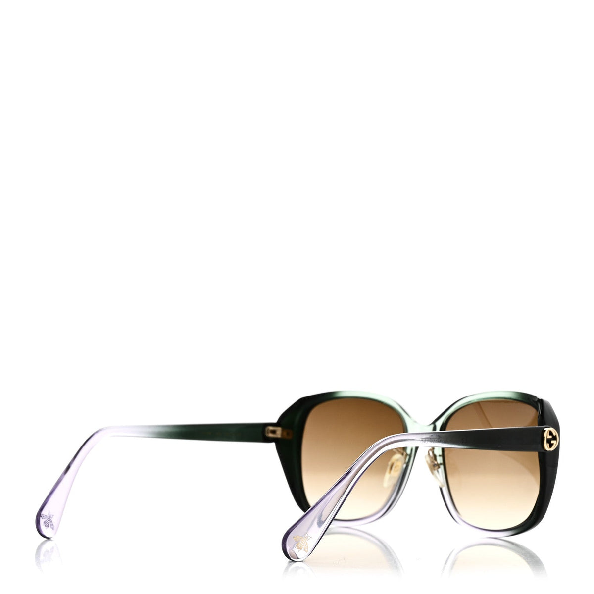 GG Sunglasses GG0371SK Green Purple