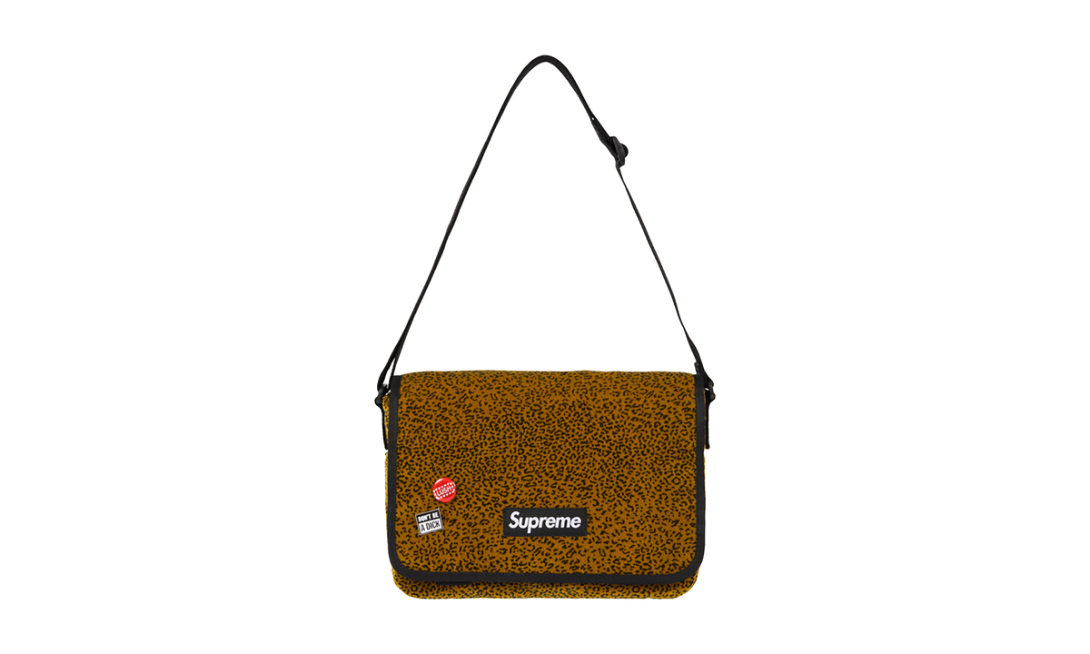 Velvet Small Messenger Bag "Tan Leopard" SU26345