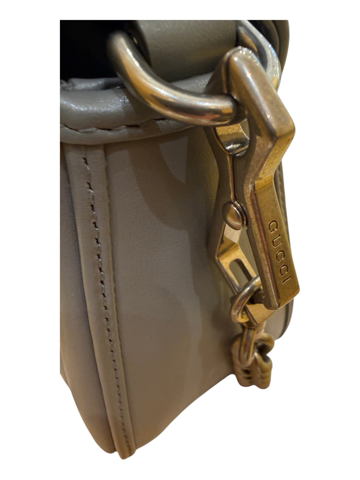 GG Marmont Top Handle Flap Bag Mixed Matelasse Leather Mini