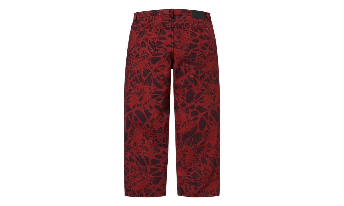 Y's by Yohji Yamamoto Baggy Jeans "FW25 - Red" SU25966