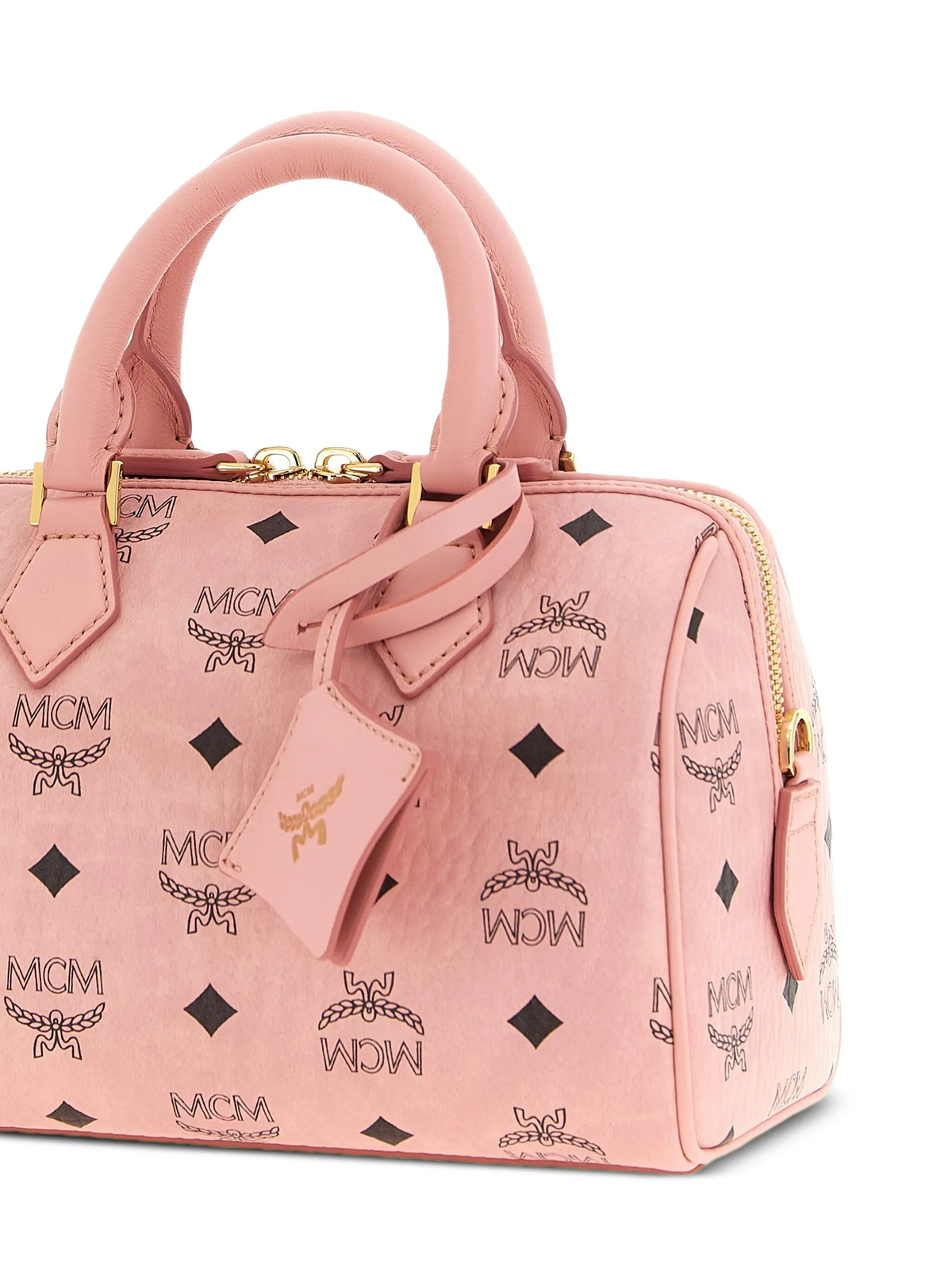 MCM - Unisex Ella Vi Small Boston Bag
