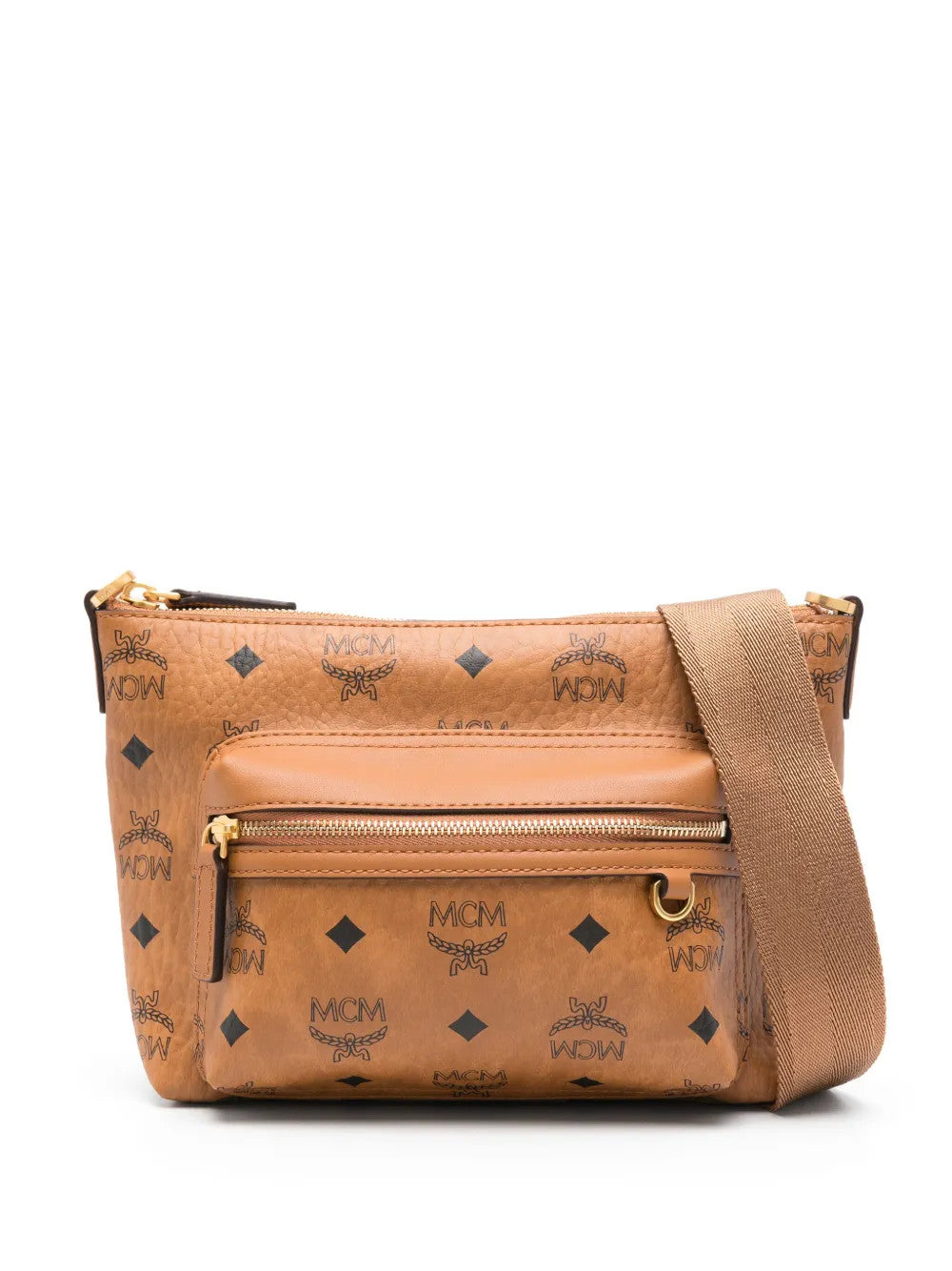 MCM - Unisex Aren Visetos Small Crossbody