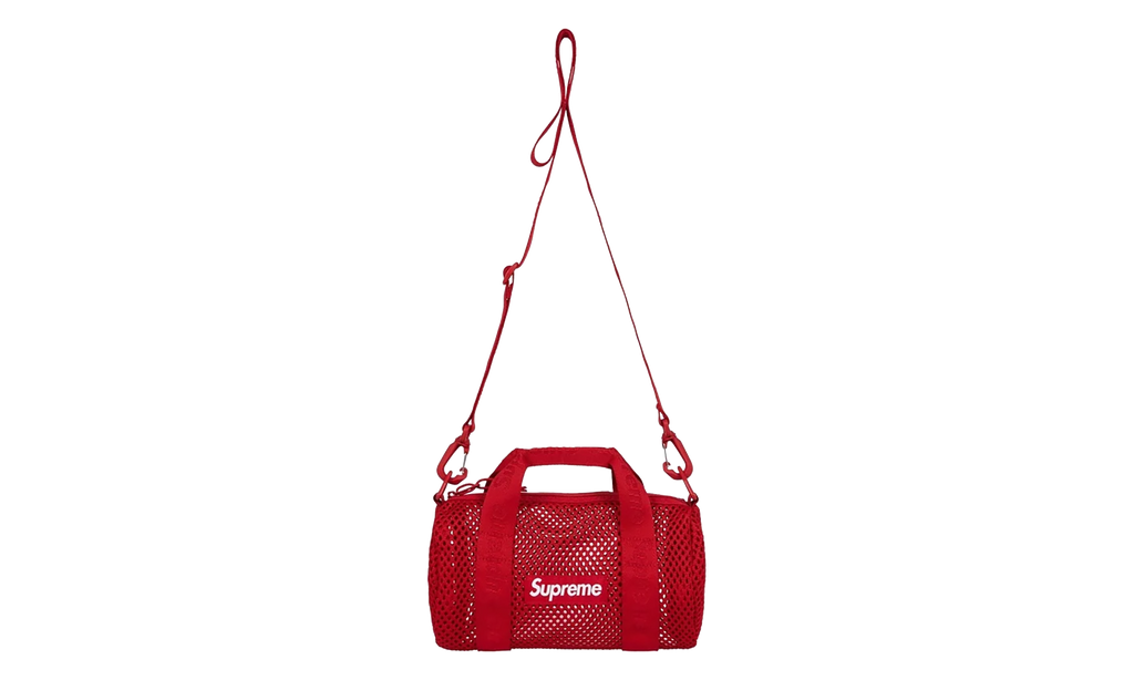 Mesh Mini Duffle Bag "SS25 - Red" SU27655