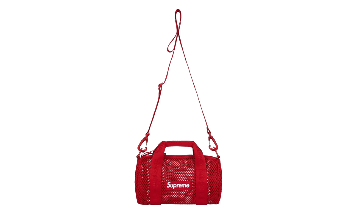 Mesh Mini Duffle Bag "SS25 - Red" SU27655