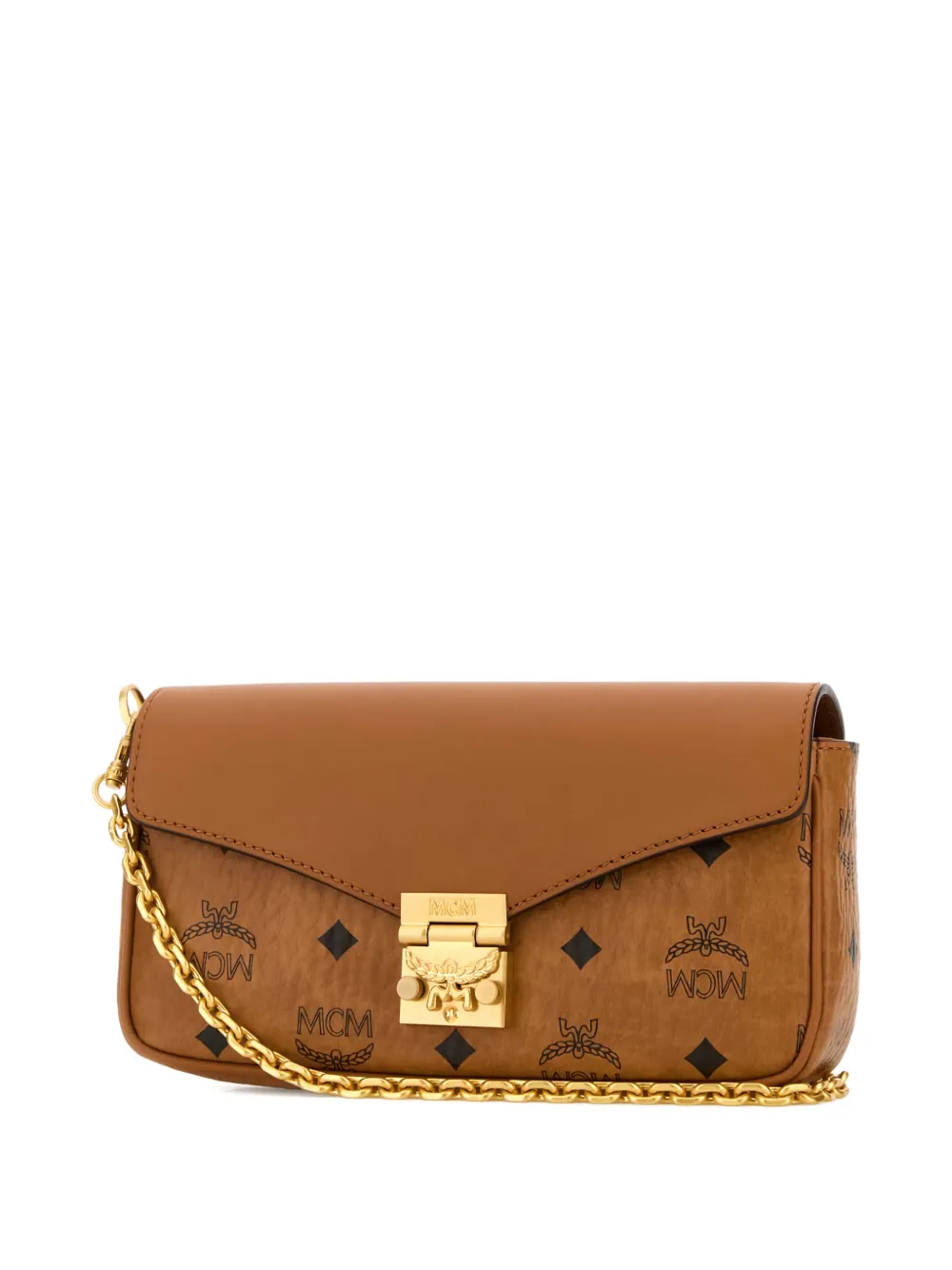 MCM - Unisex Tracy Vi Lthr Mix Mini Crossbody Bag