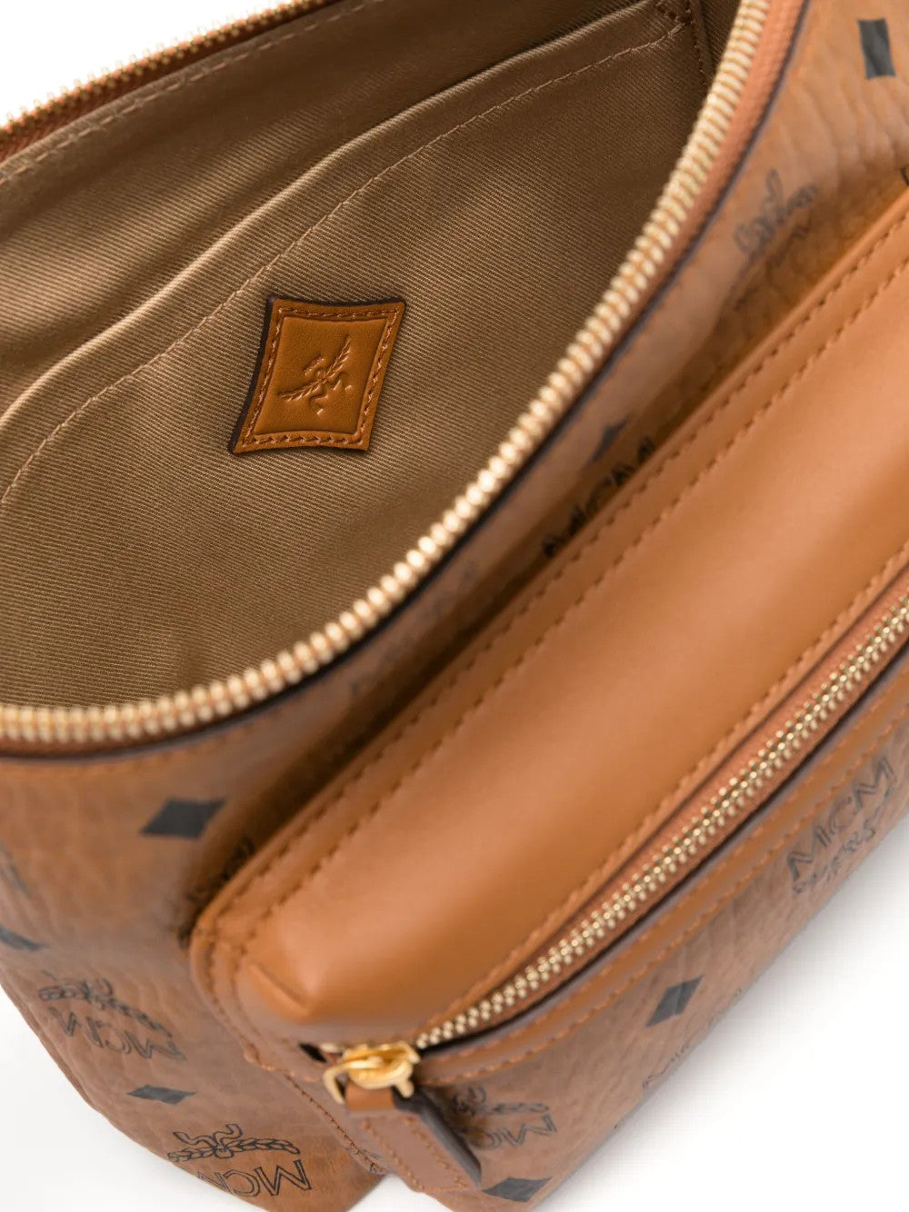 MCM - Unisex Aren Visetos Small Crossbody
