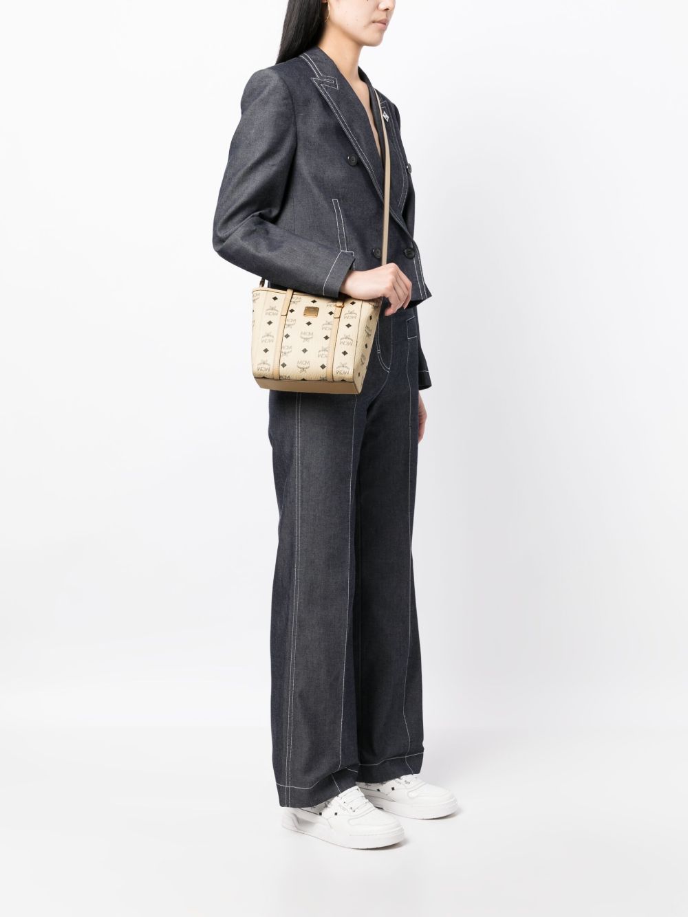MCM - Unisex Mcm Toni Vi Mini Shopper