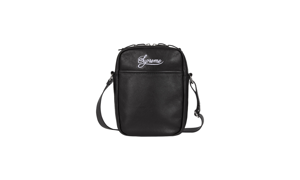 Nike Leather Shoulder Bag "SS25 - Black" SU25207