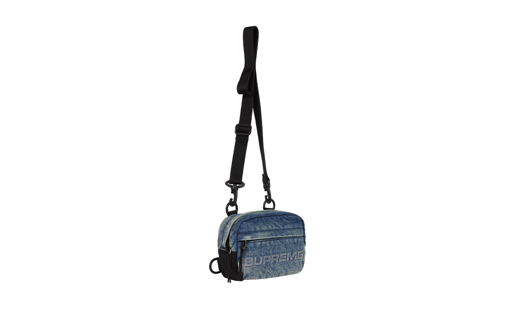 Denim Mini Shoulder Bag "FW25 - Washed Indigo" SU25827
