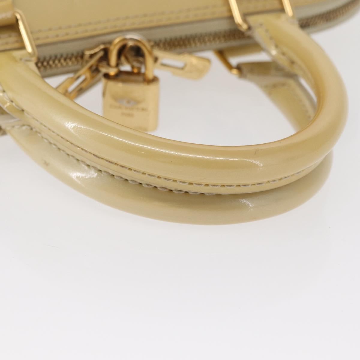 Alma Handbag Monogram Vernis PM