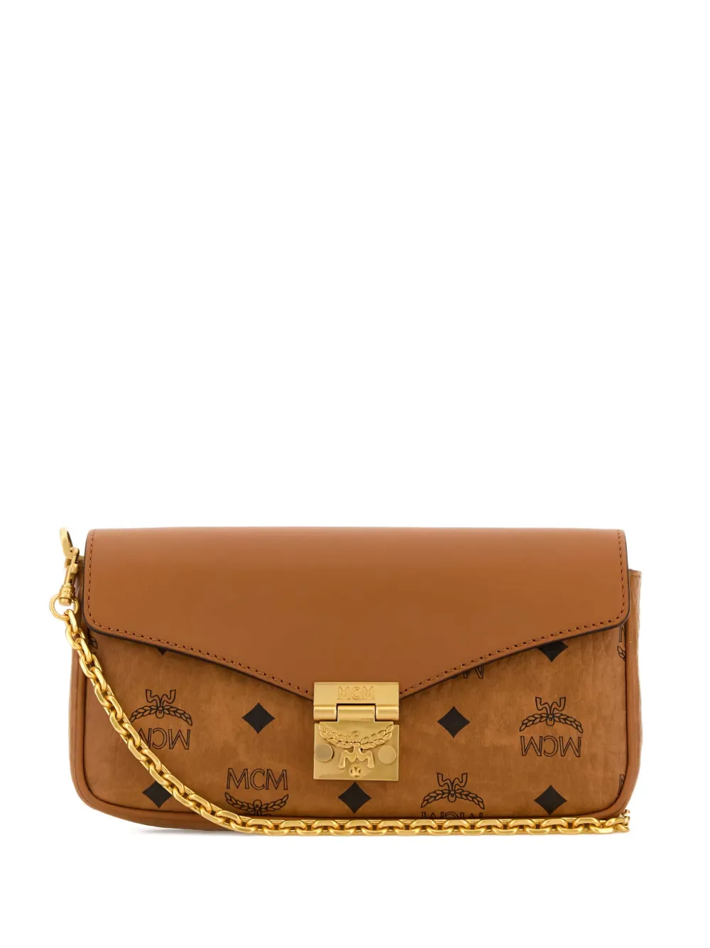 MCM - Unisex Tracy Vi Lthr Mix Mini Crossbody Bag
