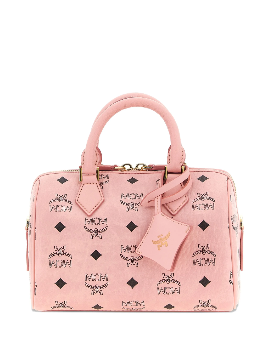 MCM - Unisex Ella Vi Small Boston Bag