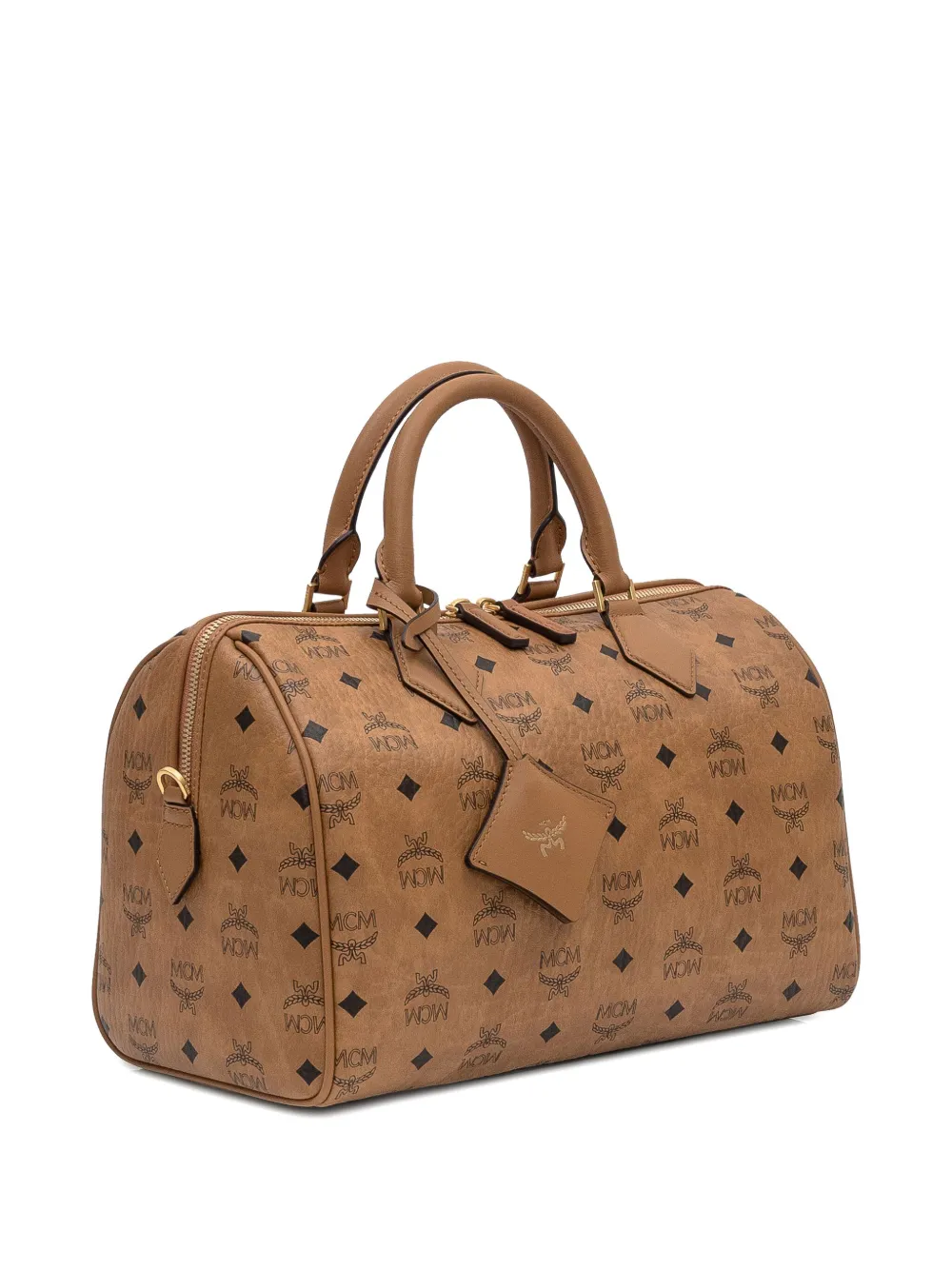 MCM - Unisex Ella Vi Medium Boston Bag