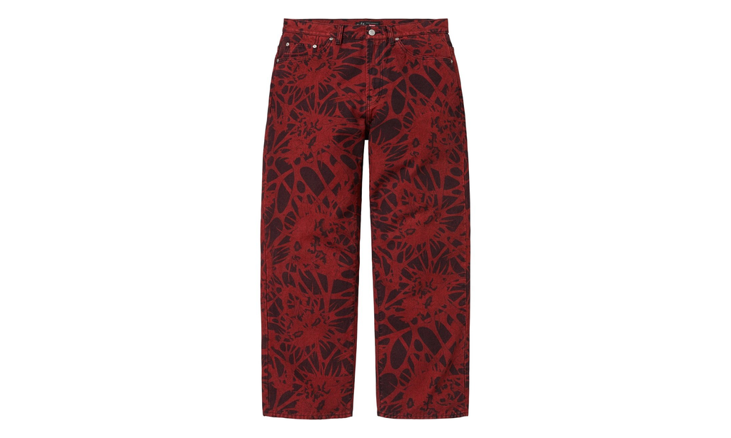 Y's by Yohji Yamamoto Baggy Jeans "FW25 - Red" SU25966