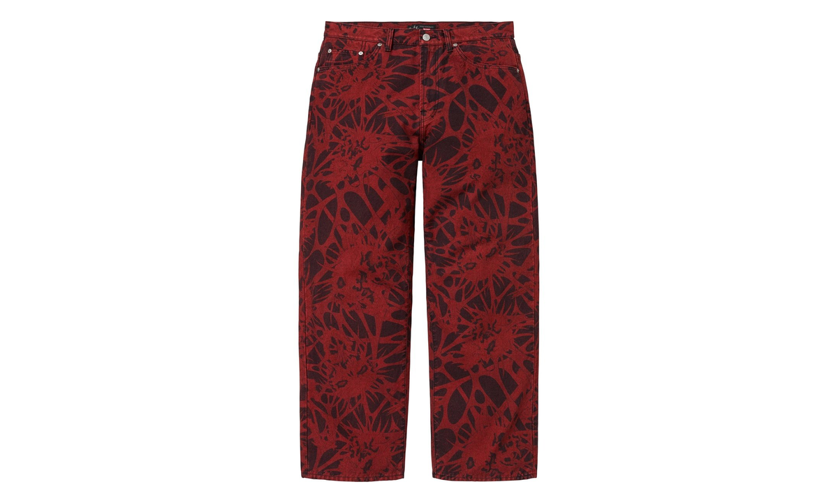 Y's by Yohji Yamamoto Baggy Jeans "FW25 - Red" SU25966