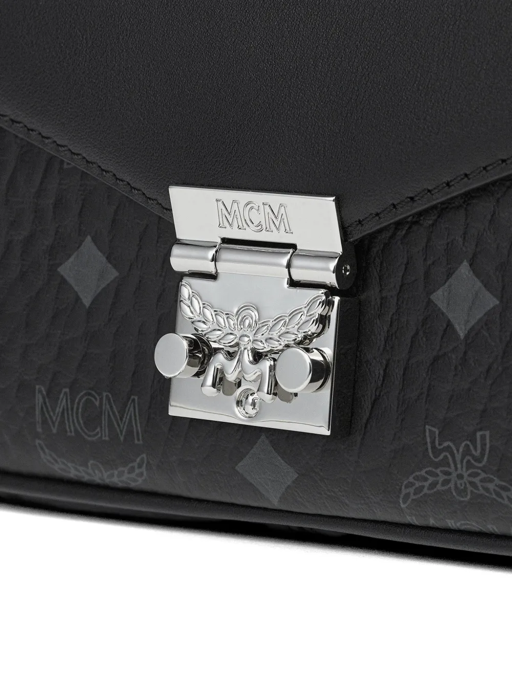 MCM - Unisex Tracy Vi Lthr Mix Mini Crossbody Bag