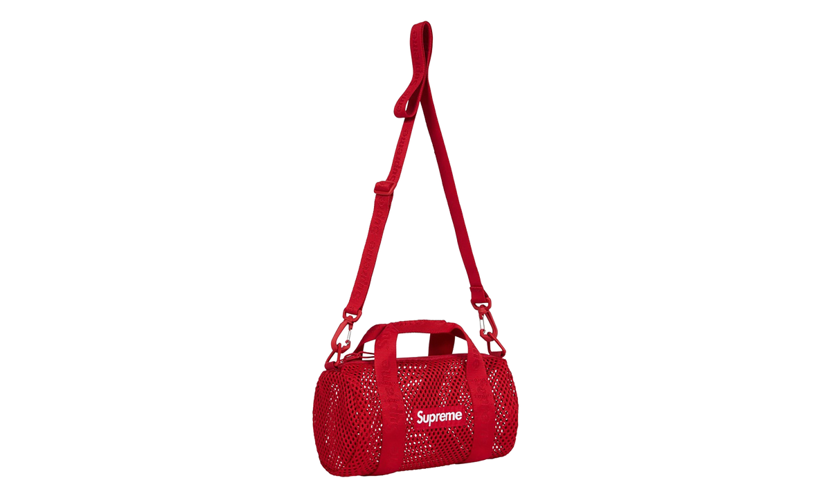Mesh Mini Duffle Bag "SS25 - Red" SU27655