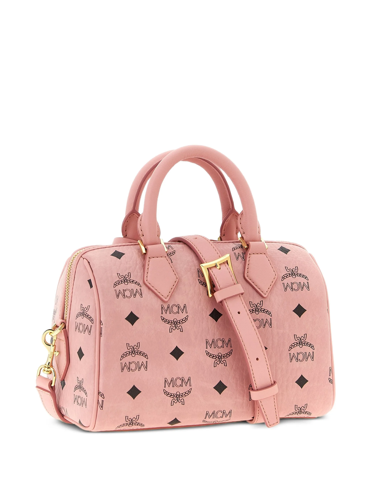 MCM - Unisex Ella Vi Small Boston Bag