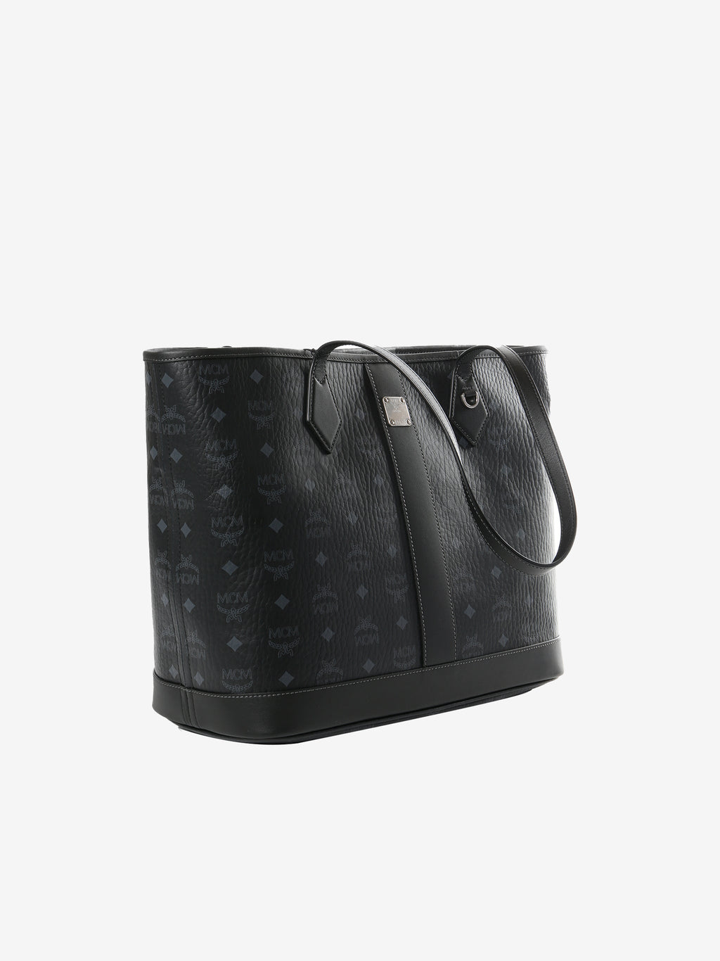 MCM - Unisex Liz Vi Shopper Medium Black Bag