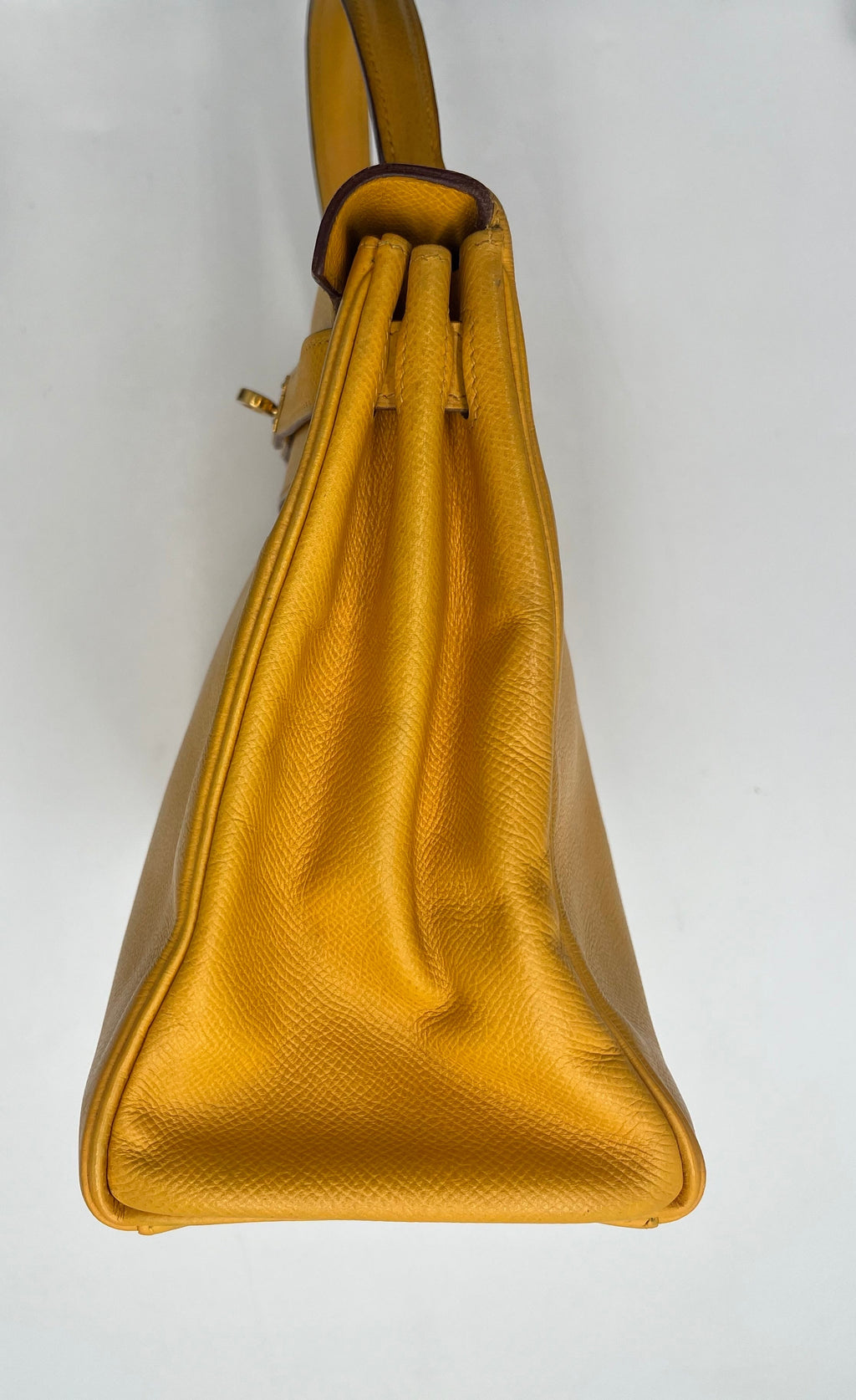 Kelly Handbag Brown Courchevel with Gold Hardware 28