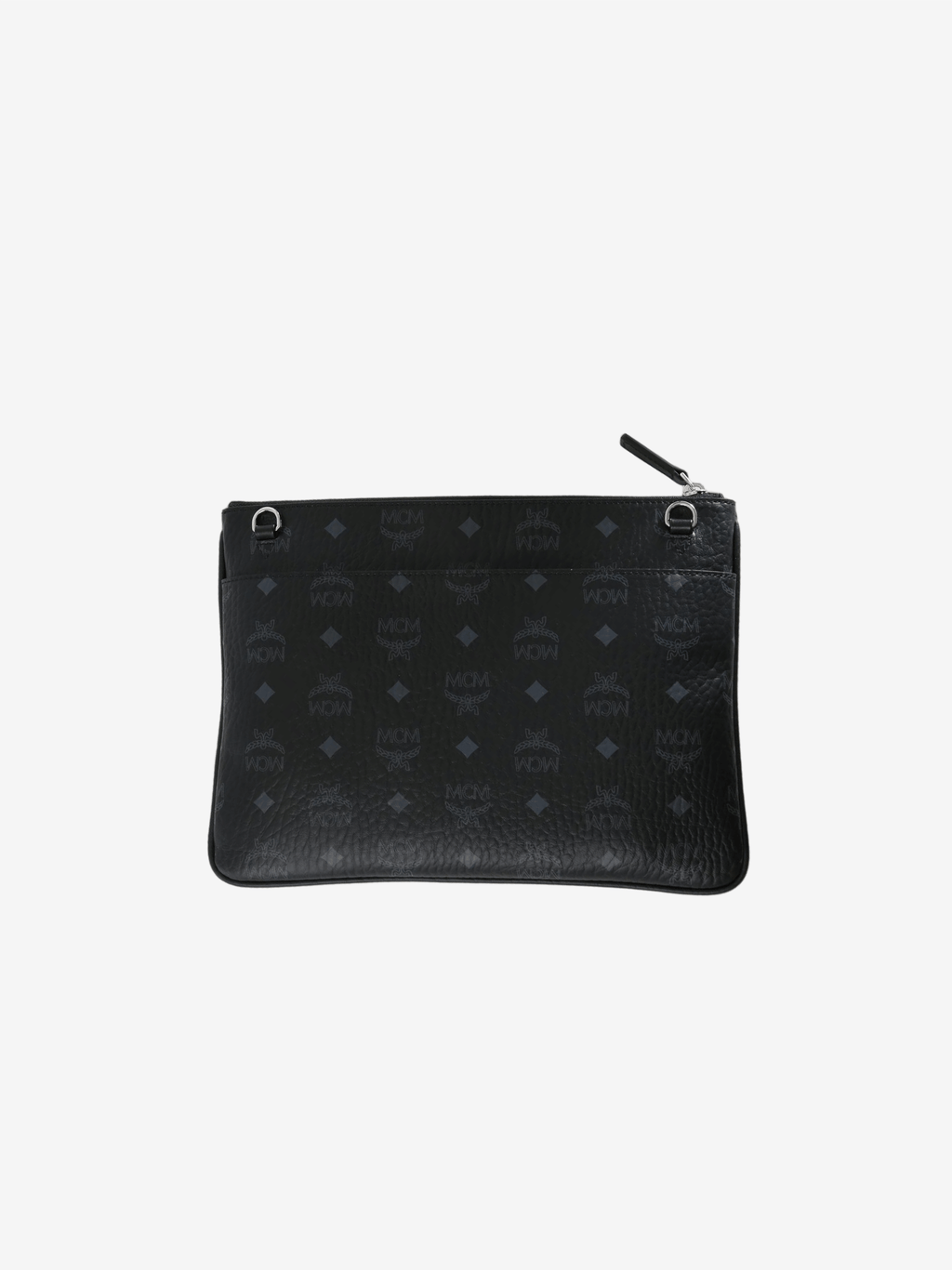 MCM - Unisex Aren Visetos Flat Pouch Bags