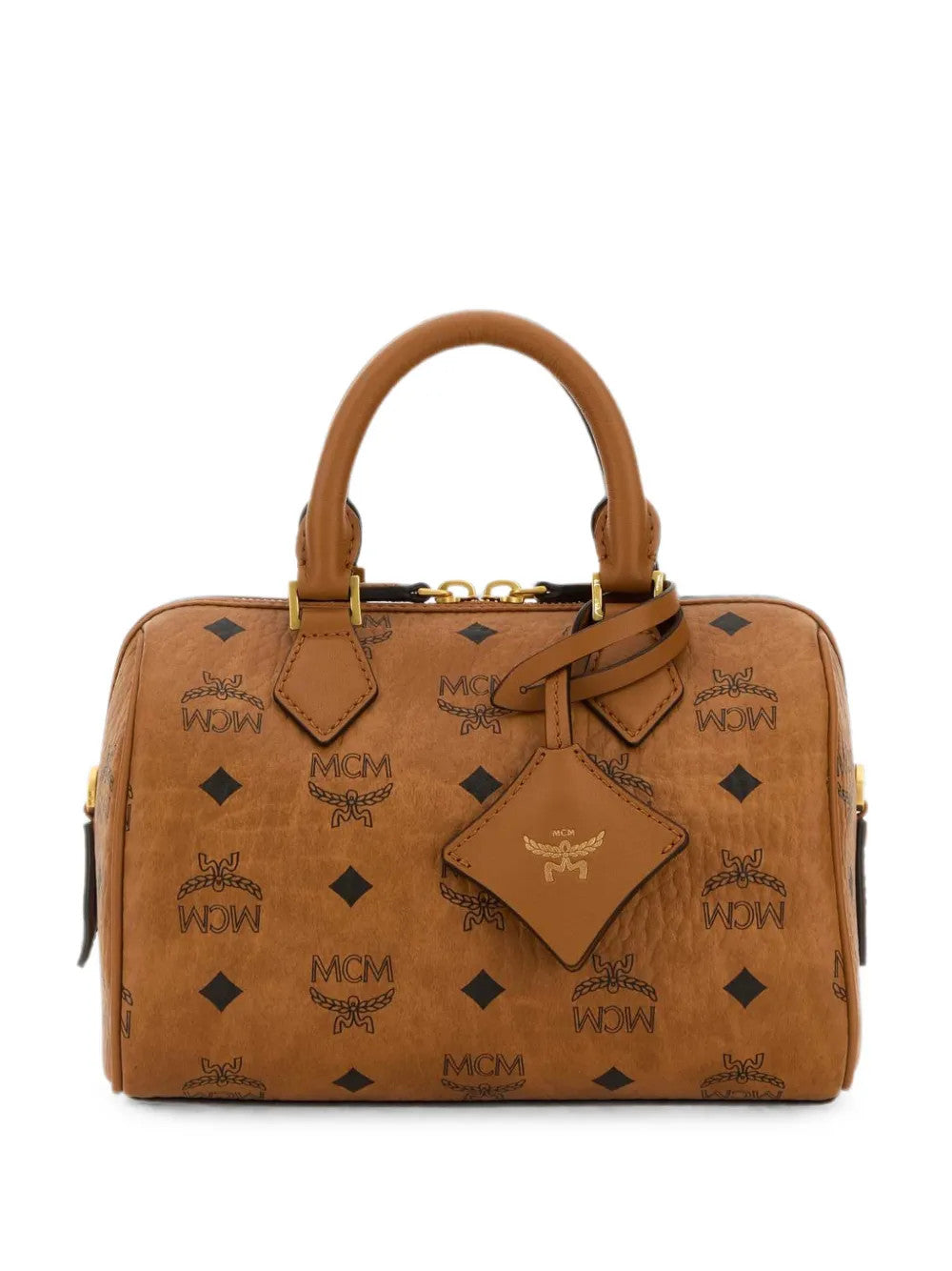MCM - Unisex Ella Vi Boston Small Bag