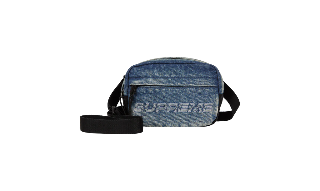 Denim Mini Shoulder Bag "FW25 - Washed Indigo" SU25827
