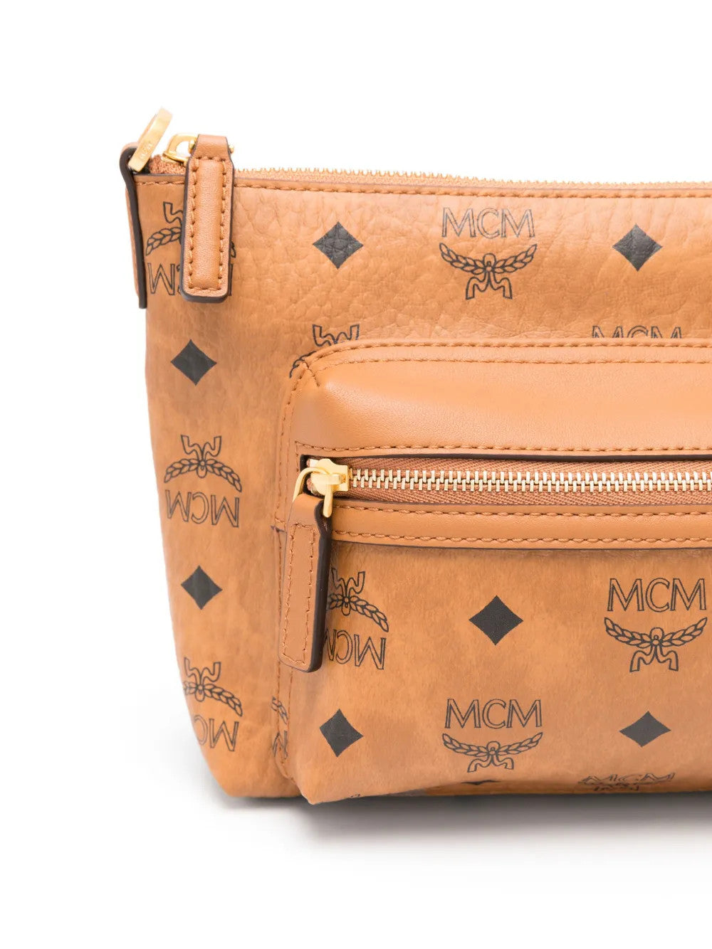 MCM - Unisex Aren Visetos Small Crossbody