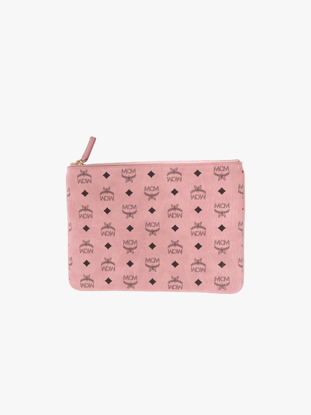 MCM - Unisex Aren Visetos Flat Pouch Bags